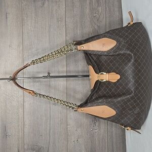 Rioni Brown Leather Handbag